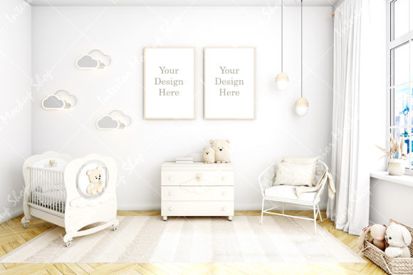 Download Nursery Mockup Frame - 894 - Mockup frame Collection