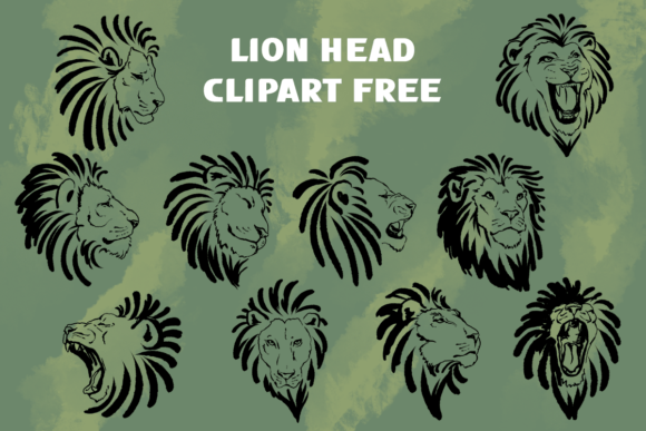Download Lion Head Clipart Free - Art Collection