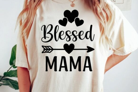 Download Blessed Mama Heart Arrow Png - Art Collection