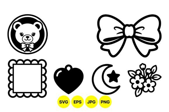 Download Cute Baby Elements Clipart Set - Art Collection