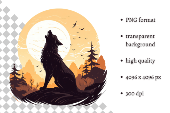Download Cute Halloween Wolf PNG Clipart - Halloween Collection