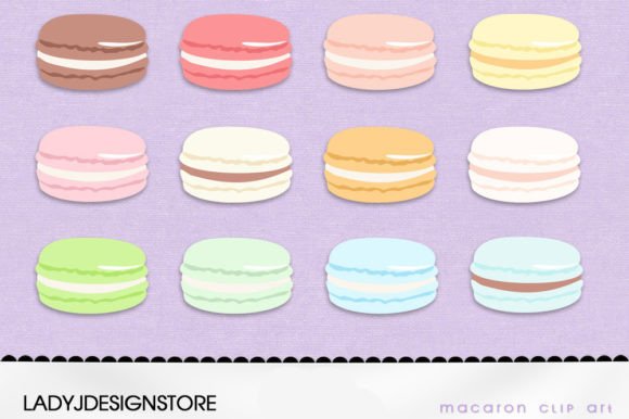 Download Pastel Macaron ClipArt - Art Collection