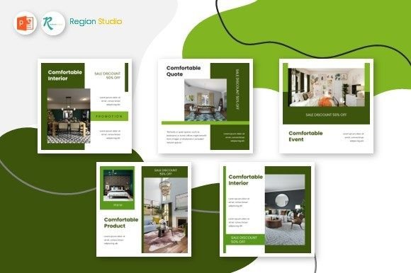 Download Template Instagram -Comfortable Interior - Premium Resources