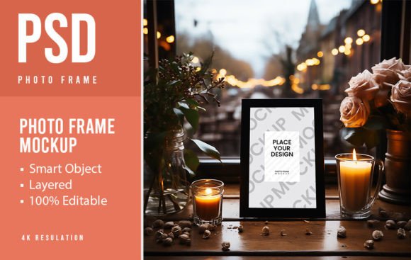 Download PSD Photo Frame Mockup - Photo Collection