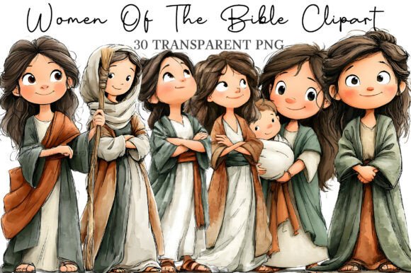 Download Women of the Bible Clipart - Art Collection