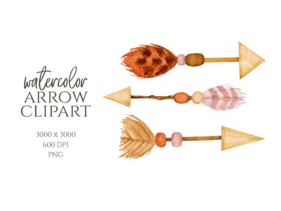 Download Watercolor Tribal Arrow Clipart - Art Collection