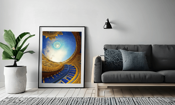 Download Printable Wall Art, Sky Ladder - Art Collection
