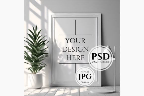 Download Frame Mockup, Wall Art Mockup Frame - Art Collection