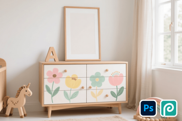 Download Nursery Wall Art Mockup - Art Collection