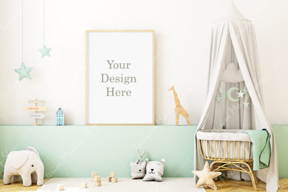 Download Nursery Mockup Frame - Mockup frame Collection