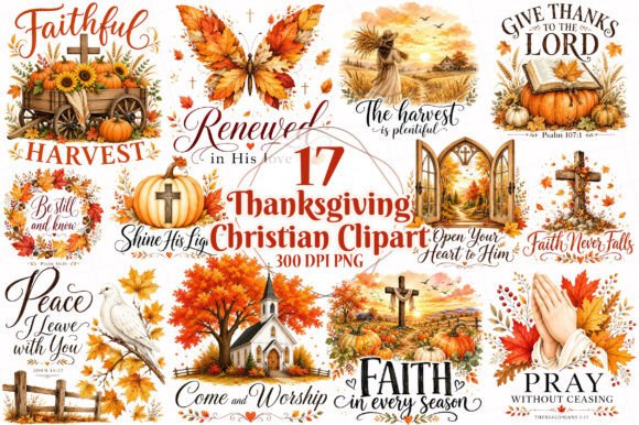 Download Thanksgiving Christian Clipart - Art Collection