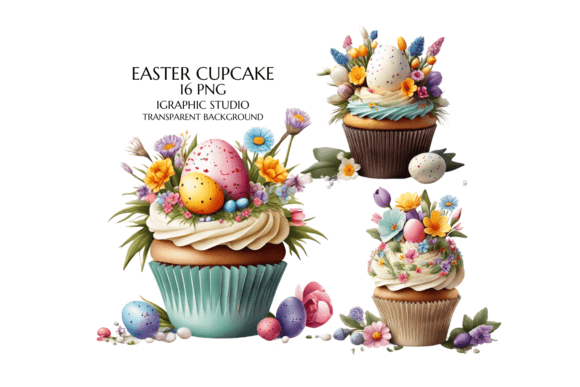 Download Easter Cupcake Clipart - Art Collection