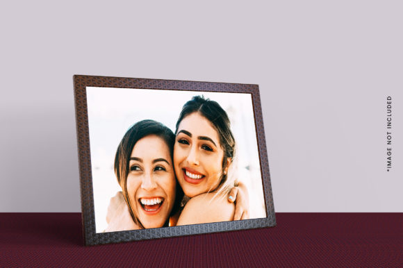 Download Photo Frame Mockup with Cute Girl Photo - Photo Collection