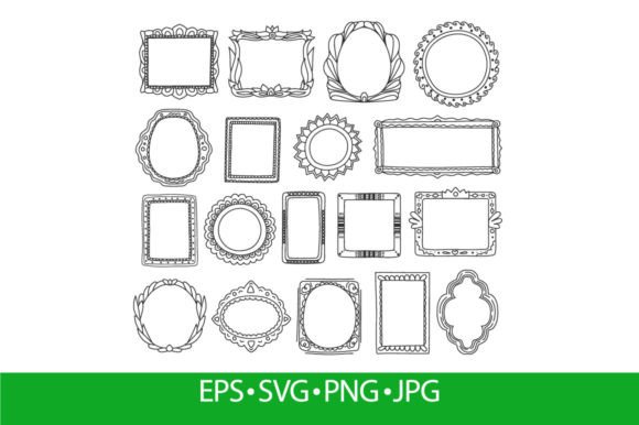 Download Doodle Photo Frames, Cute Hand Drawn - Photo Collection