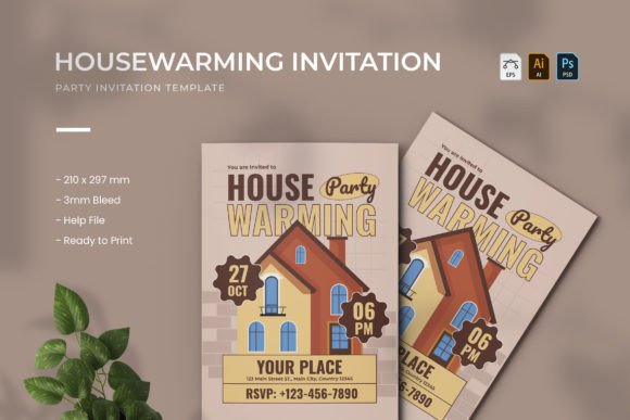 Download Housewarming - Party Invitation - Art Collection