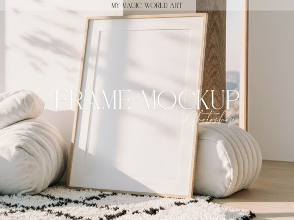 Download Interior Frame Mockup for Art Prints - Art Collection