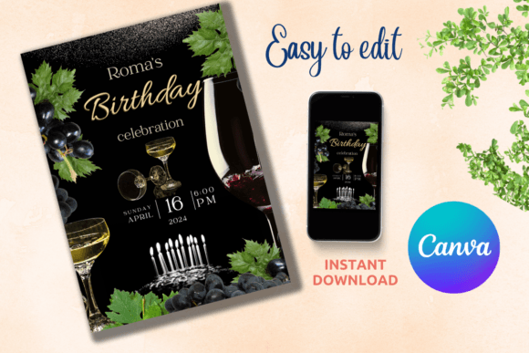 Download Personalized Birthday Party Invite Design - Art Collection