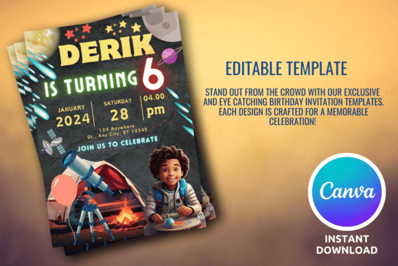 Download Personalized Birthday Party Invite Design - Art Collection