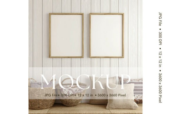 Download Photo Frame Mockup, Room Wallart - Photo Collection