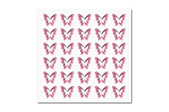 Download 3 Layers Cut out Butterflies Wall Art - Art Collection