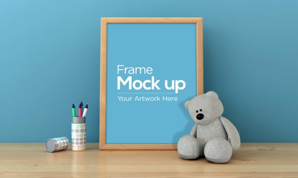Download Kids Photo Frame Mockup Design - Photo Collection