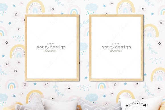 Download Nursery Mockup Frame - Mockup frame Collection