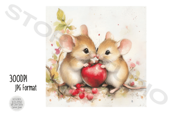 Download Cute Mice Clipart Set - Art Collection