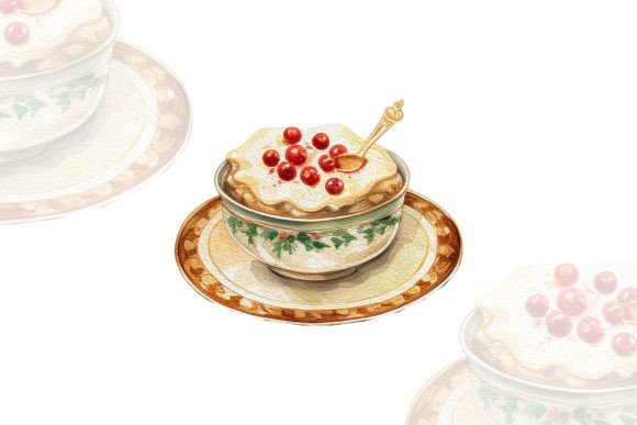 Download Watercolor Food Clipart, Christmas Dish - Art Collection