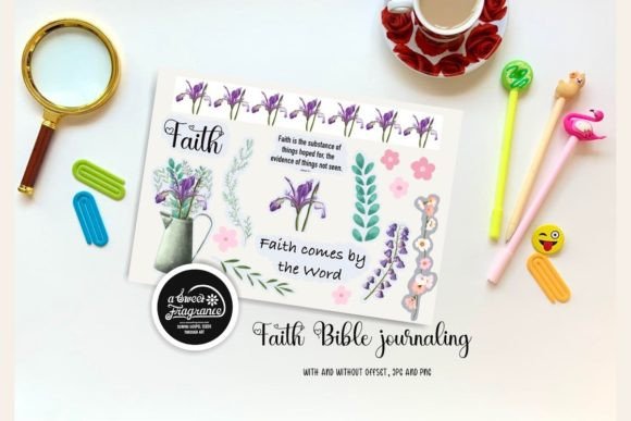 Download Faith Bible Journaling/Christian Art Set - Art Collection