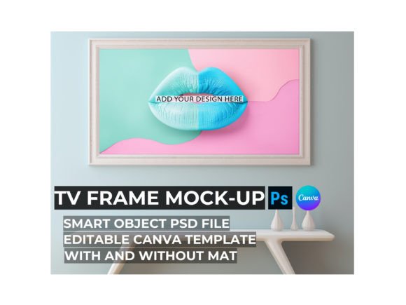 Download Frame TV Art Mockup | Modern Interior - Art Collection
