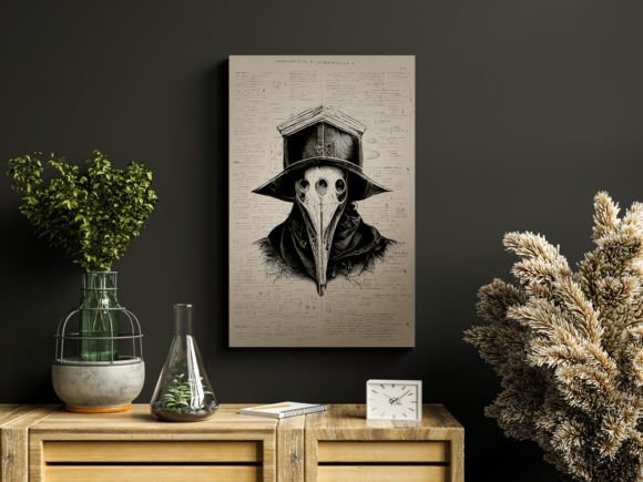 Download Plague Doctor Digital Wall Art - V1 - Art Collection