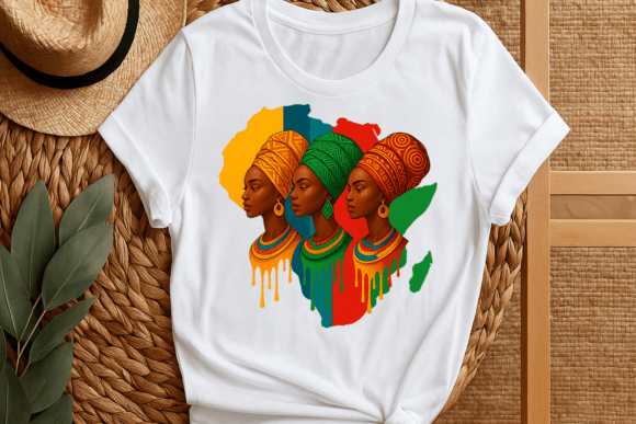 Download Black History T-shirt Design Map Clipart - Art Collection