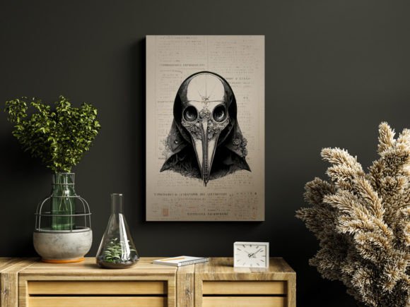 Download Plague Doctor Digital Wall Art - V4 - Art Collection