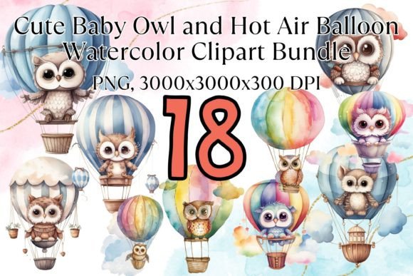 Download Cute Valentine Owl Watercolor Clipart - Art Collection